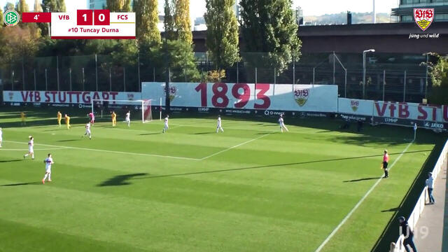 Highlights: VfB U19 - 1. FC Saarbrücken