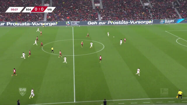 Re-Live: Bayer 04 Leverkusen - VfB Stuttgart (1. Halbzeit)