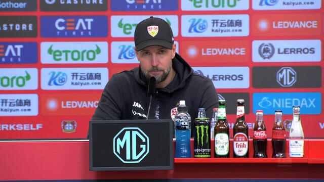 Pressekonferenz: Bayer Leverkusen - VfB Stuttgart