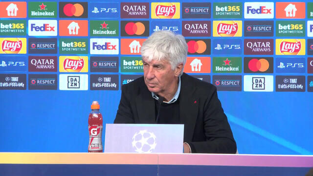 Die Pressekonferenz von Atalanta BC