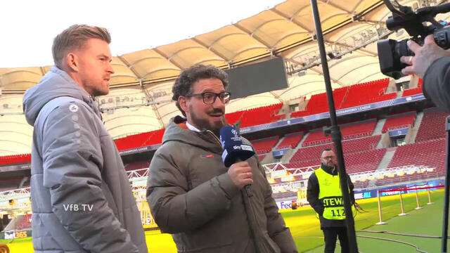 Die VfBTV-Interviews vor dem Spiel gegen Atalanta BC