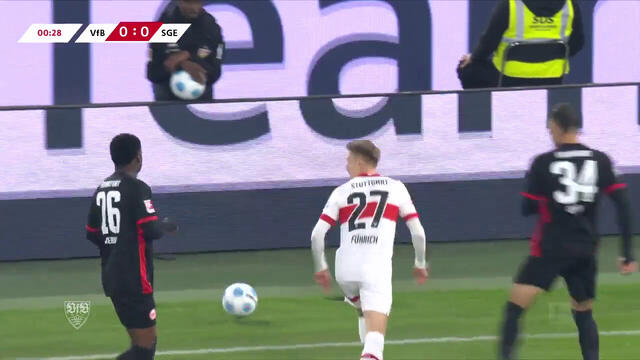 Re-Live: VfB Stuttgart - Eintracht Frankfurt (1. Halbzeit)