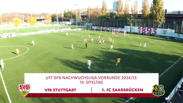 Highlights: VfB U17 - 1. FC Saarbrücken