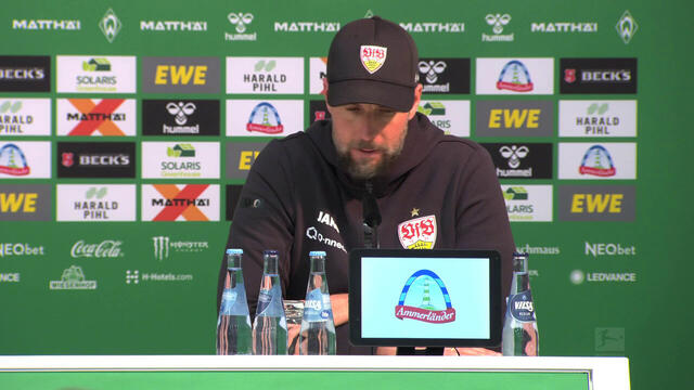 Pressekonferenz: Werder Bremen - VfB Stuttgart