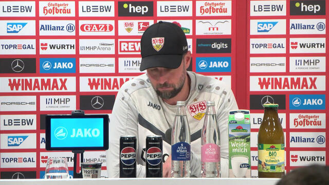 Die VfB-PK vor dem Heimspiel gegen Union Berlin