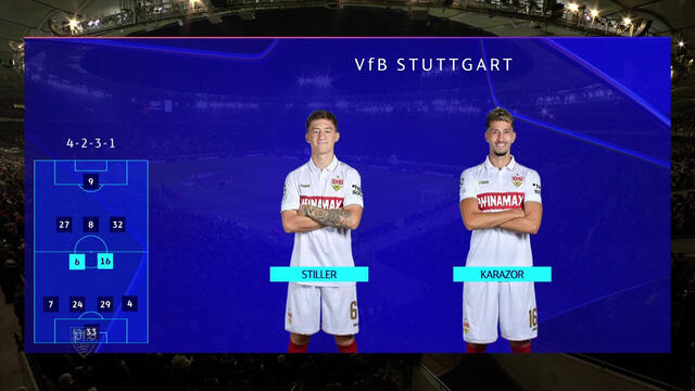 Re-Live: VfB Stuttgart - Young Boys Bern (1. Halbzeit)