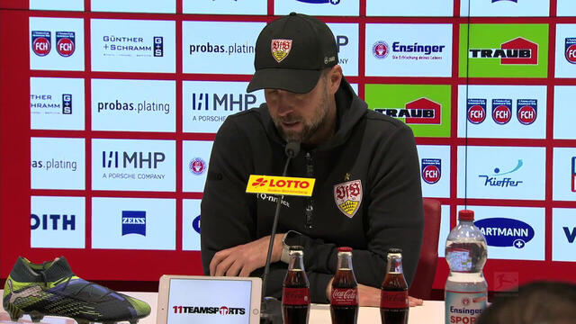 Pressekonferenz: 1. FC Heidenheim - VfB Stuttgart
