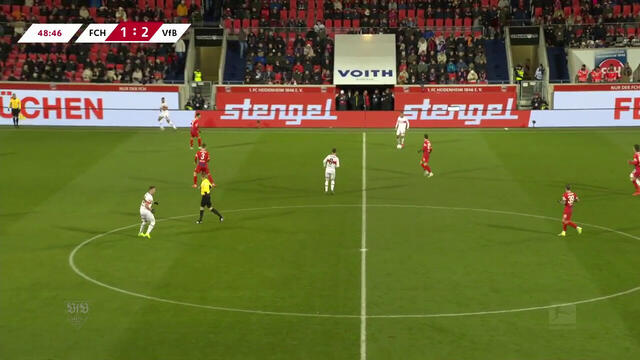 Nach dem Spektakel in der Champions League gegen Bern geht es im Ligaalltag gegen den 1. FC Heidenheim weiter. Die Mannschaft von Frank Schmidt hat in der Bundesliga die letzten 5 Spiele in Folge verloren. Hier die 2. Halbzeit als Relive.