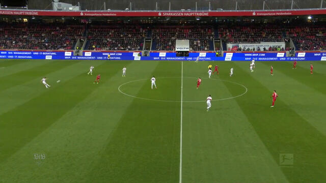 Re-Live: 1. FC Heidenheim - VfB Stuttgart (1. Halbzeit)