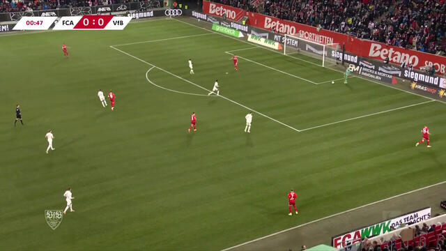Re-Live: FC Augsburg - VfB Stuttgart (1. Halbzeit)