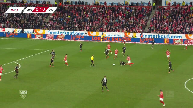 Highlights: 1. FSV Mainz 05 - VfB Stuttgart