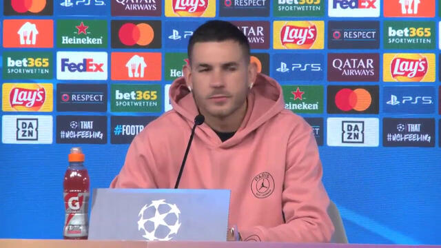 Die PSG-PK vor der Partie in der MHP Arena