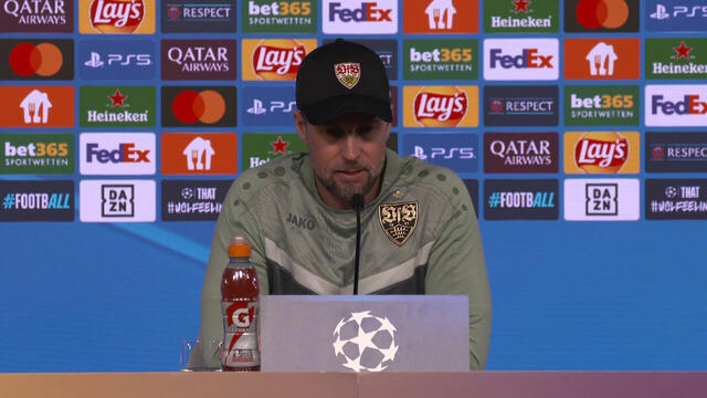 Re-Live: Pressekonferenz vor VfB - Paris St. Germain