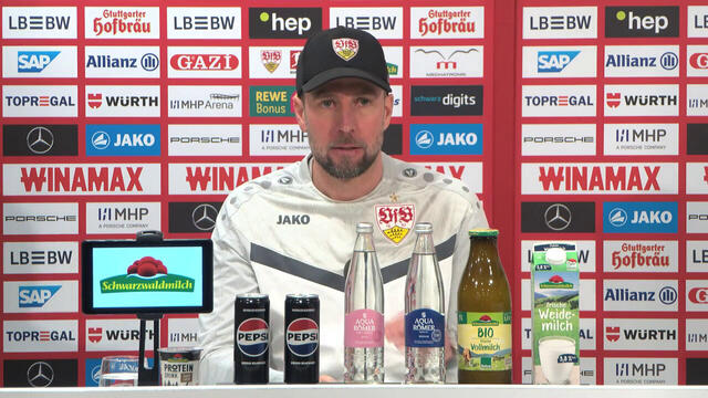 Die PK vor dem Heimspiel gegen Mönchengladbach