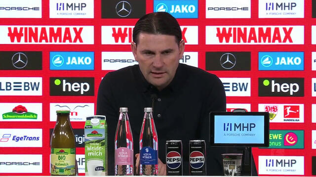 Pressekonferenz: VfB Stuttgart - Borussia M'gladbach