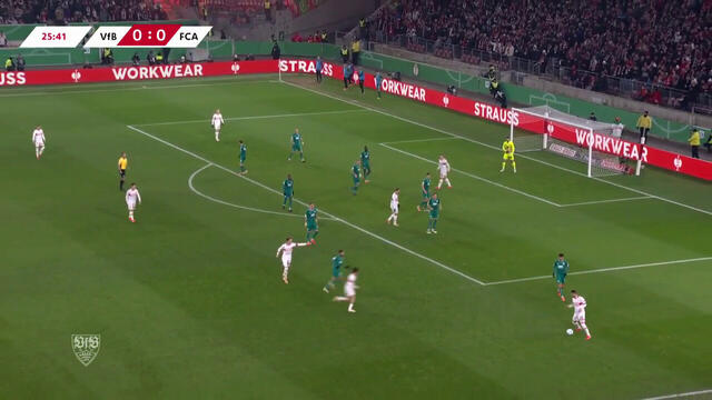 Highlights: VfB Stuttgart - FC Augsburg