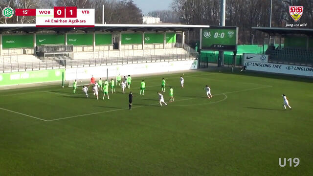 Highlights: VfL Wolfsburg - VfB U19