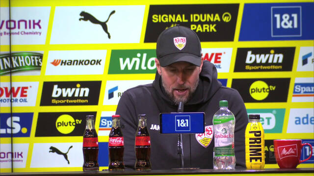 Pressekonferenz: Borussia Dortmund - VfB Stuttgart