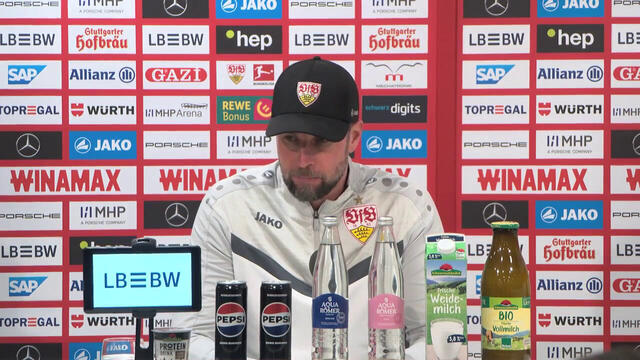 Die PK vor dem Heimspiel gegen den VfL Wolfsburg