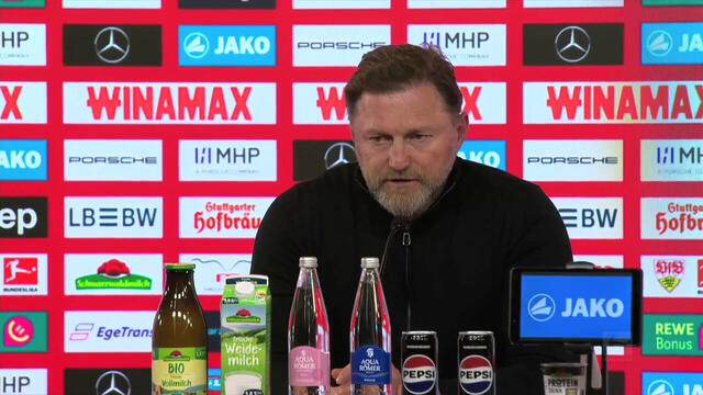 Pressekonferenz: VfB Stuttgart - VfL Wolfsburg