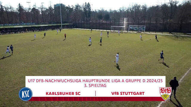 Highlights: Karlsruher SC - VfB U17
