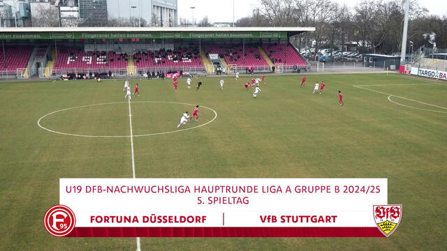 Highlights: Fortuna Düsseldorf - VfB U19