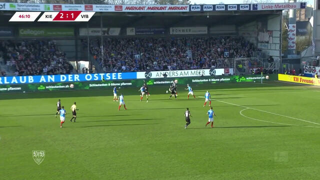 Re-Live: Holstein Kiel - VfB Stuttgart (2. Halbzeit)