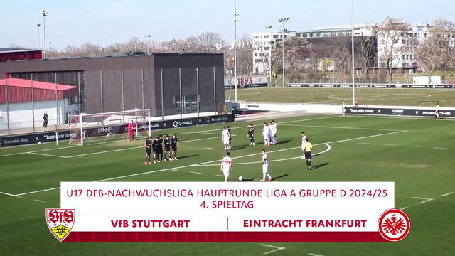 Highlights: VfB U17 - Eintracht Frankfurt
