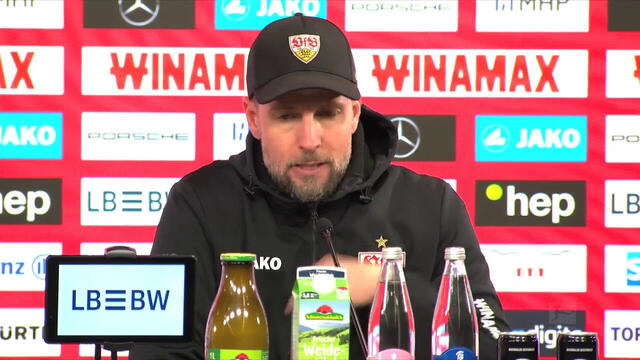 Pressekonferenz: VfB Stuttgart - Bayer Leverkusen