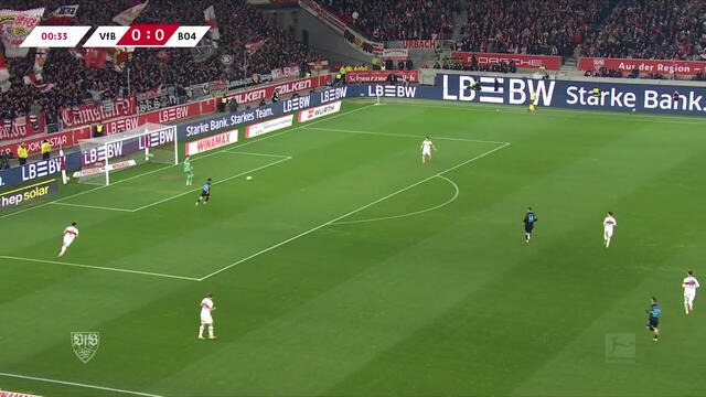Re-Live:VfB Stuttgart - Bayer 04 Leverkusen (1.Halbzeit)