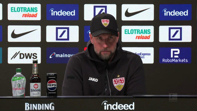 Pressekonferenz: Eintracht Frankfurt - VfB Stuttgart