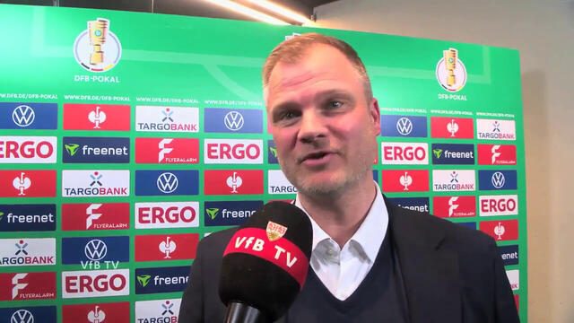 Die Interviews zum Pokal-Halbfinale gegen Leipzig