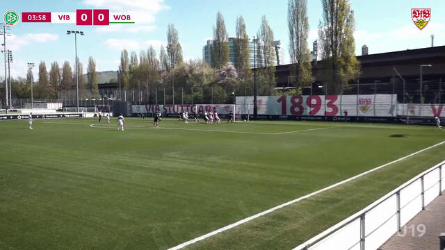 Highlights: VfB U19 - VfL Wolfsburg
