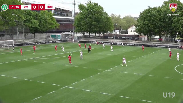 Highlights: VfB U19 - 1. FC Köln