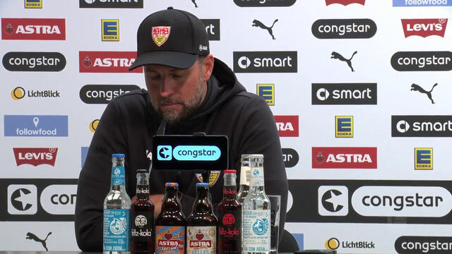 Pressekonferenz: FC St. Pauli - VfB Stuttgart