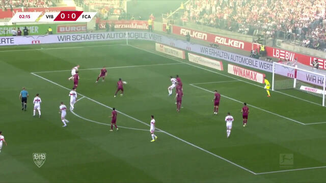 Highlights: VfB Stuttgart - FC Augsburg