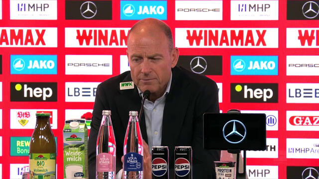 Pressekonferenz: VfB Stuttgart - FC Augsburg