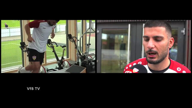 Der Start in die zweite Trainingswoche mit Deniz Undav