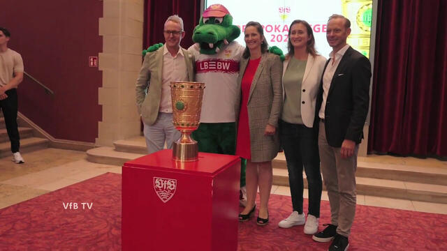 Die Filmpremiere: "VfB in Team - Wir haben den Pokal"