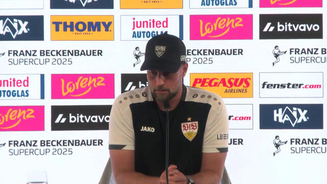 Die Pressekonferenz vor dem Supercup