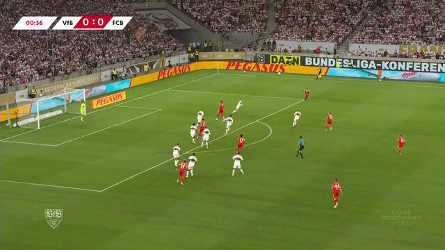Re-Live: VfB Stuttgart - FC Bayern München (1. Halbzeit)