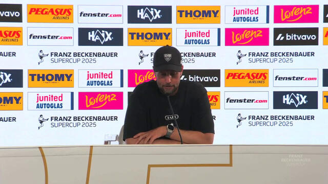 Die PK nach dem Supercup-Duell