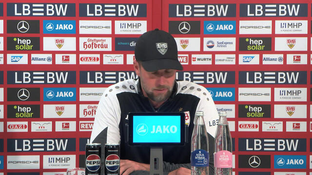 Die Pokal-PK vor dem Match bei Eintracht Braunschweig