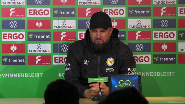 Pressekonferenz: Eintracht Braunschweig - VfB Stuttgart
