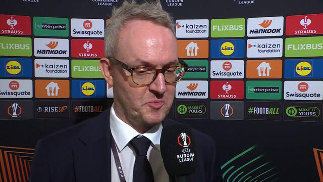 Alexander Wehrle im Interview zur UEFA Europa League Auslosung