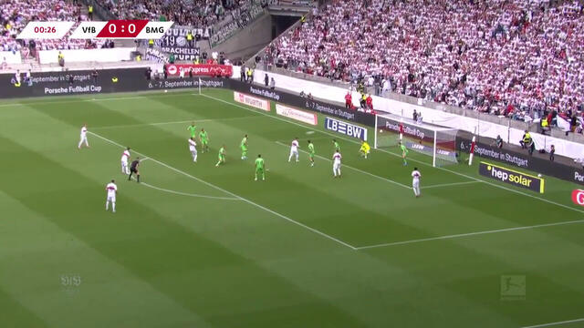 Highlights: VfB Stuttgart - Borussia Mönchengladbach