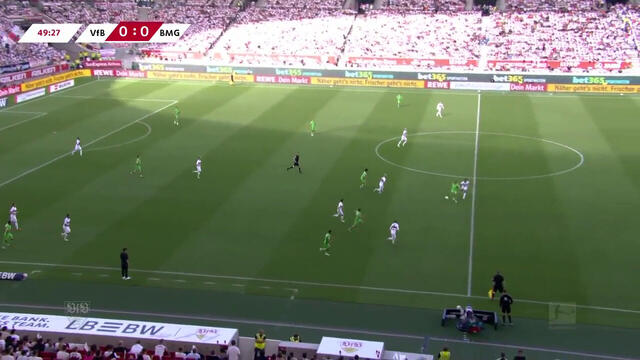 Re-Live: VfB Stuttgart - Borussia Mönchengladbach (2. Halbzeit)