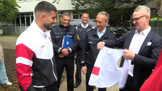 Der VfB unterstützt die Aktion 
