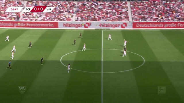 Re-Live: SC Freiburg - VfB Stuttgart (1. Halbzeit)