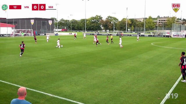Highlights: VfB U19 - Eintracht Frankfurt
